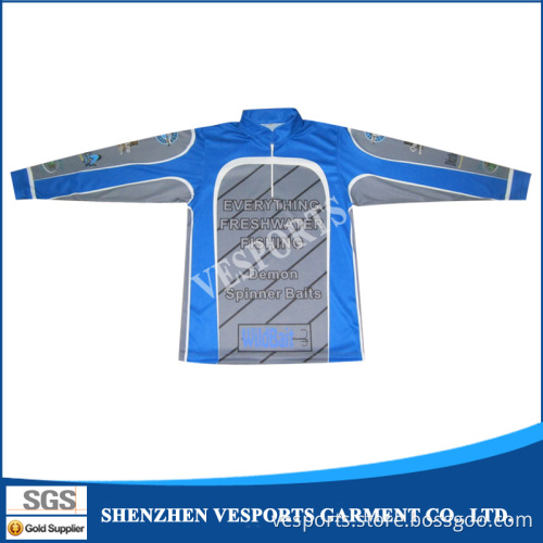 Latest Design Sublimated New Fishing Jerseys